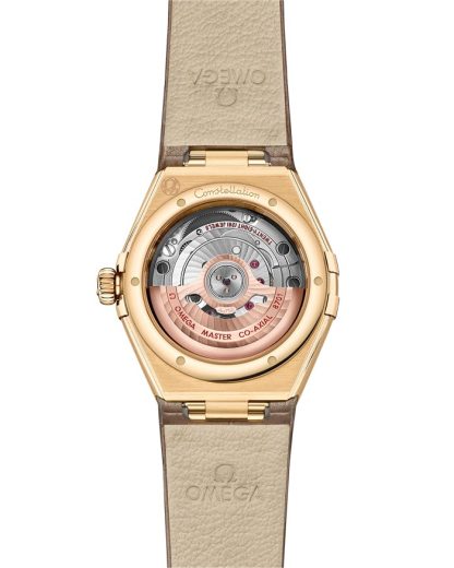Omega Constellation 29 mm, ouro amarelo em bracelete de pele 131.58.29.20.52.001 - Image 2