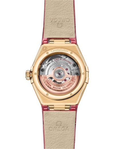 Omega Constellation 29 mm, ouro amarelo em bracelete de pele 131.58.29.20.55.001 - Image 2