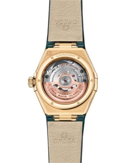 Omega Constellation 29 mm, ouro amarelo em bracelete de pele 131.58.29.20.58.001 - Image 2