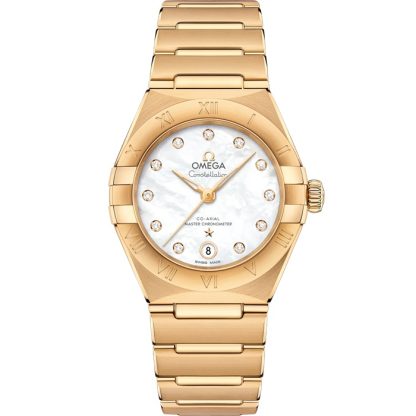 Omega Constellation 29 mm, ouro amarelo em ouro amarelo 131.50.29.20.55.002