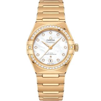 Omega Constellation 29 mm, ouro amarelo em ouro amarelo 131.55.29.20.55.002