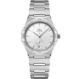 Omega Constellation 34 mm, aço em aço 131.10.34.20.02.001