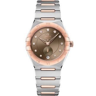 Omega Constellation 34 mm, aço - ouro Sedna™ em aço - ouro Sedna™ 131.20.34.20.63.001