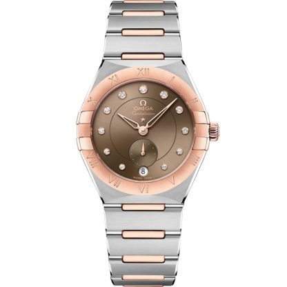 Omega Constellation 34 mm, aço - ouro Sedna™ em aço - ouro Sedna™ 131.20.34.20.63.001