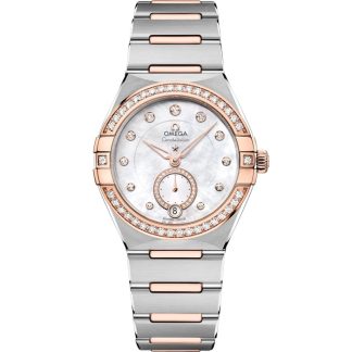 Omega Constellation 34 mm, aço - ouro Sedna™ em aço - ouro Sedna™ 131.25.34.20.55.001