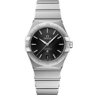 Omega Constellation 36 mm, aço em aço 131.10.36.60.01.001