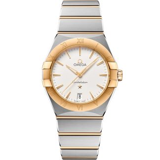 Omega Constellation 36 mm, aço - ouro amarelo em aço - ouro amarelo 131.20.36.60.02.002
