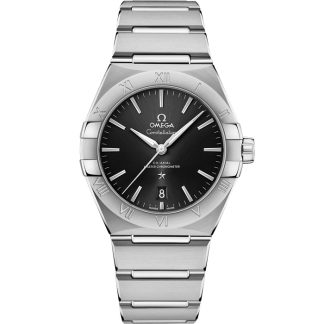 Omega Constellation 39 mm, aço em aço 131.10.39.20.01.001