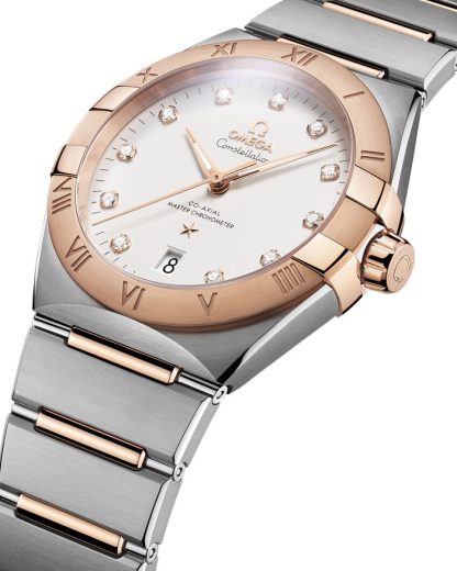 Omega Constellation 39 mm, aço - ouro Sedna™ em aço - ouro Sedna™ 131.20.39.20.52.001 - Image 3