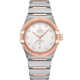 Omega Constellation 39 mm, aço - ouro Sedna™ em aço - ouro Sedna™ 131.20.39.20.52.001