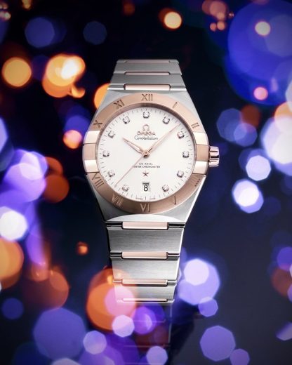 Omega Constellation 39 mm, aço - ouro Sedna™ em aço - ouro Sedna™ 131.20.39.20.52.001 - Image 6