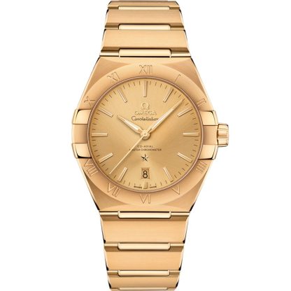 Omega Constellation 39 mm, ouro amarelo em ouro amarelo 131.50.39.20.08.001