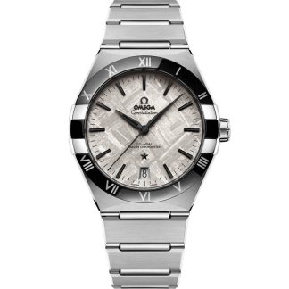 Omega Constellation 41 mm, aço em aço 131.30.41.21.99.001