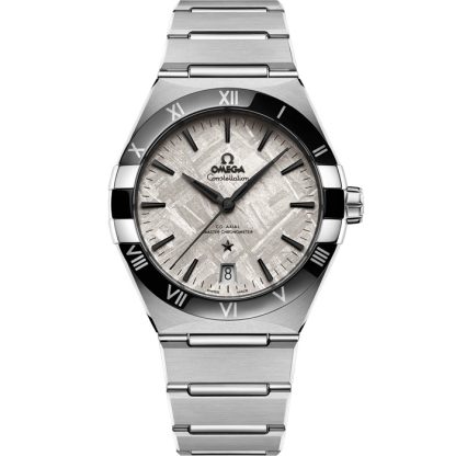 Omega Constellation 41 mm, aço em aço 131.30.41.21.99.001