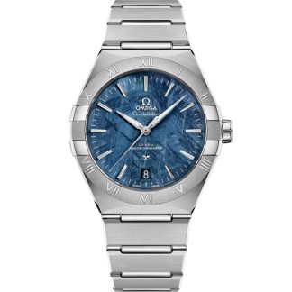 Omega Constellation 41 mm, aço em aço 131.30.41.21.99.003