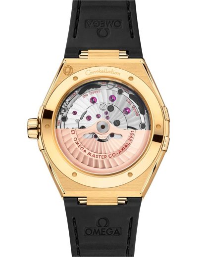 Omega Constellation 41 mm, ouro amarelo em bracelete de pele 131.63.41.21.01.001 - Image 2