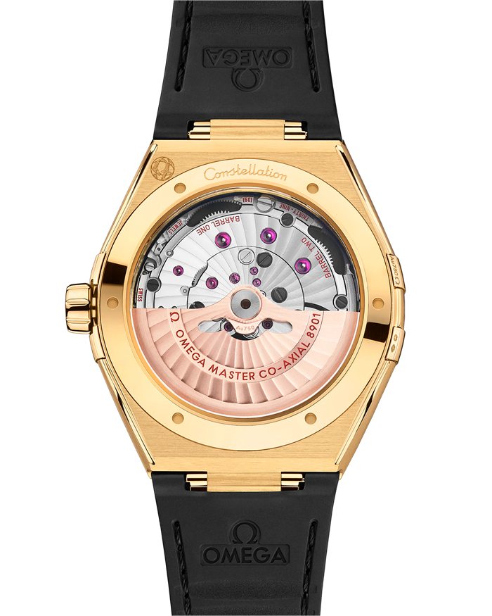 Omega Constellation 41 mm, ouro amarelo em bracelete de pele 131.63.41.21.01.001 - Image 2