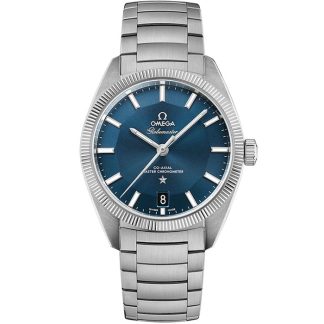 Omega Constellation Globemaster 39 mm, aço em aço 130.30.39.21.03.001