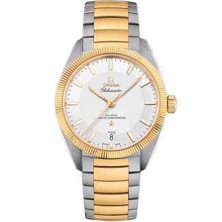 Omega Constellation Globemaster 39 mm, aço - ouro amarelo em aço - ouro amarelo 130.20.39.21.02.001