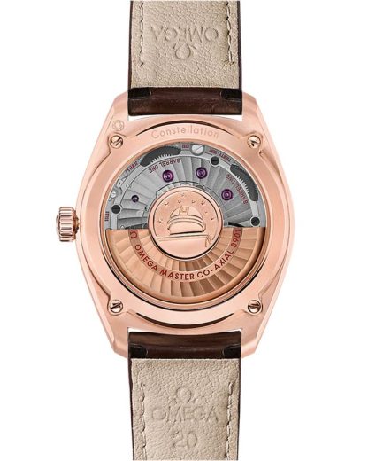 Omega Constellation Globemaster 39 mm, ouro Sedna™ em bracelete de pele 130.53.39.21.02.001 - Image 2