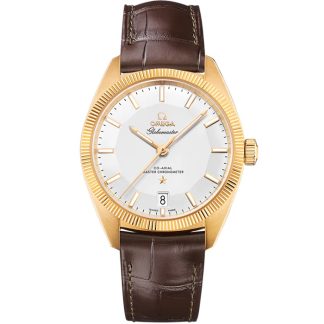 Omega Constellation Globemaster 39 mm, ouro amarelo em bracelete de pele 130.53.39.21.02.002