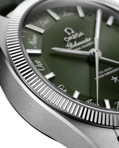Omega Constellation Globemaster 41 mm, aço em bracelete de pele 130.33.41.22.10.001 - Image 3