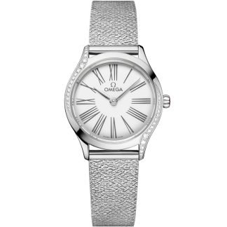 Omega De Ville Mini Trésor 26 mm, aço em aço 428.15.26.60.04.001
