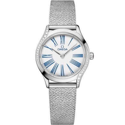 Omega De Ville Mini Trésor 26 mm, aço em aço 428.15.26.60.04.002