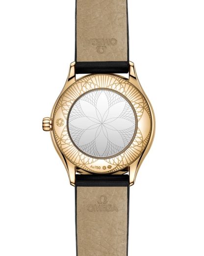Omega De Ville Mini Trésor 26 mm, ouro Moonshine™ em bracelete de tecido 428.57.26.60.99.001 - Image 2