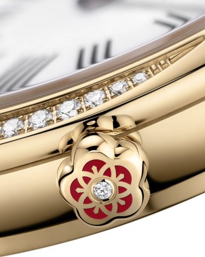 Omega De Ville Mini Trésor 26 mm, ouro Moonshine™ em ouro Moonshine™ 428.55.26.60.04.001 - Image 4