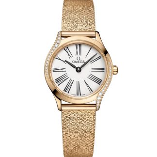 Omega De Ville Mini Trésor 26 mm, ouro Moonshine™ em ouro Moonshine™ 428.55.26.60.04.001
