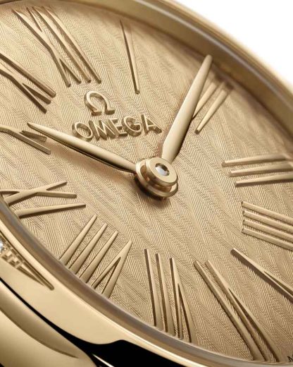 Omega De Ville Mini Trésor 26 mm, ouro Moonshine™ em ouro Moonshine™ 428.55.26.60.99.001 - Image 3