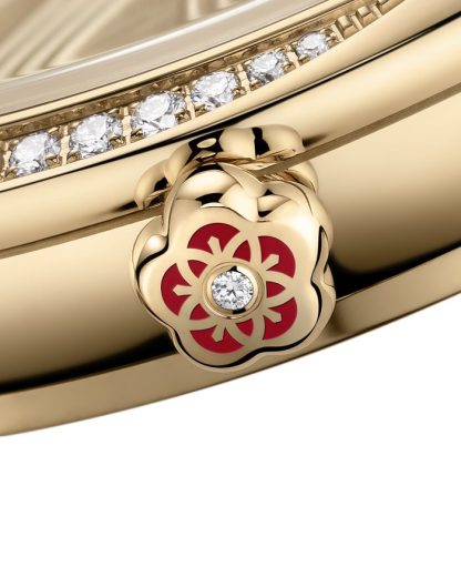 Omega De Ville Mini Trésor 26 mm, ouro Moonshine™ em ouro Moonshine™ 428.55.26.60.99.001 - Image 4