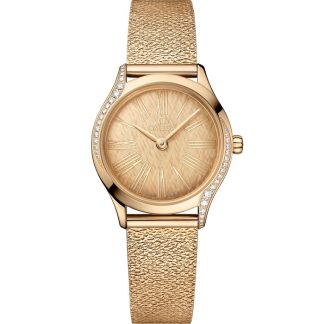 Omega De Ville Mini Trésor 26 mm, ouro Moonshine™ em ouro Moonshine™ 428.55.26.60.99.001