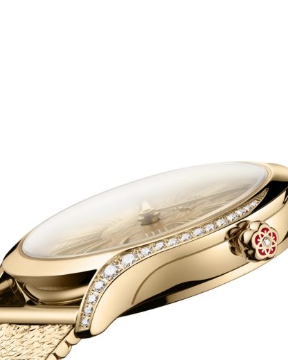 Omega De Ville Mini Trésor 26 mm, ouro Moonshine™ em ouro Moonshine™ 428.55.26.60.99.001 - Image 5