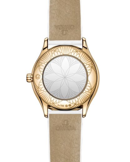 Omega De Ville Mini Trésor 26 mm, ouro Moonshine™ em pele de crocodilo 428.58.26.60.04.001 - Image 2