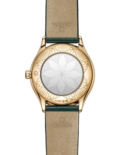 Omega De Ville Mini Trésor 26 mm, ouro Moonshine™ em pele de crocodilo 428.58.26.60.99.001 - Image 2