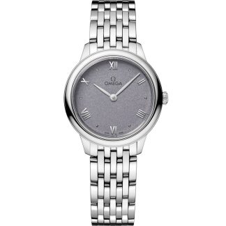 Omega De Ville Prestige 27,5 mm, aço em aço 434.10.28.60.03.001