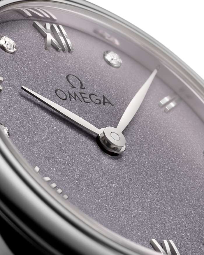 Omega De Ville Prestige 27,5 mm, aço em bracelete de pele 434.13.28.60.53.001 - Image 3