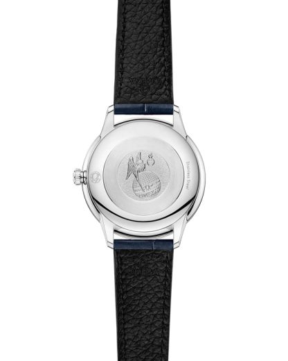Omega De Ville Prestige 27,5 mm, aço em bracelete de pele 434.13.28.60.53.002 - Image 2