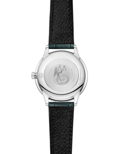Omega De Ville Prestige 27,5 mm, aço em bracelete de pele 434.13.28.60.60.001 - Image 2