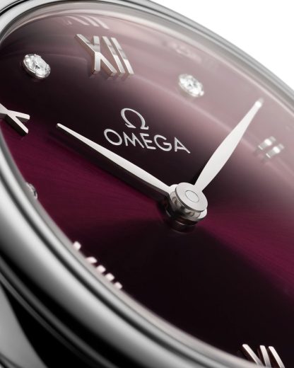 Omega De Ville Prestige 27,5 mm, aço em bracelete de pele 434.13.28.60.61.001 - Image 4