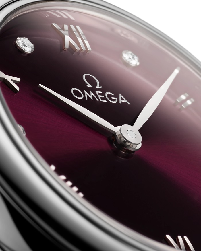 Omega De Ville Prestige 27,5 mm, aço em bracelete de pele 434.13.28.60.61.001 - Image 4