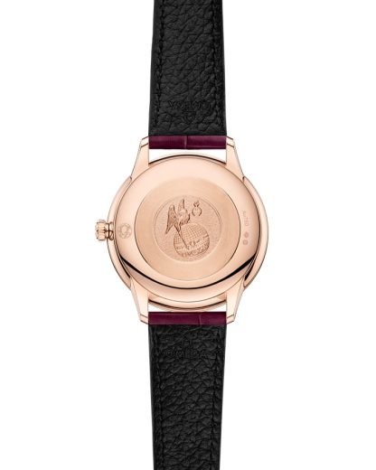Omega De Ville Prestige 27,5 mm, ouro Sedna™ em bracelete de pele 434.58.28.60.55.001 - Image 2