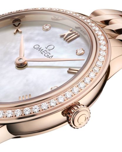 Omega De Ville Prestige 27,5 mm, ouro Sedna™ em ouro Sedna™ 434.55.28.60.55.001 - Image 4
