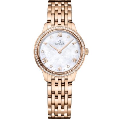 Omega De Ville Prestige 27,5 mm, ouro Sedna™ em ouro Sedna™ 434.55.28.60.55.001