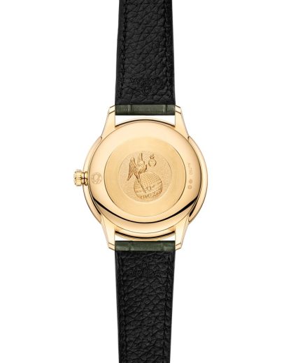 Omega De Ville Prestige 27,5 mm, ouro amarelo em bracelete de pele 434.58.28.60.55.002 - Image 2