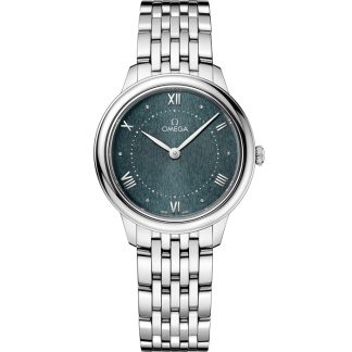 Omega De Ville Prestige 30 mm, aço em aço 434.10.30.60.10.001