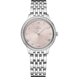 Omega De Ville Prestige 30 mm, aço em aço 434.15.30.60.52.001