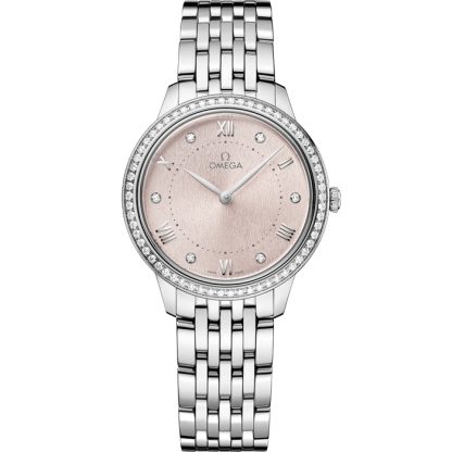 Omega De Ville Prestige 30 mm, aço em aço 434.15.30.60.52.001
